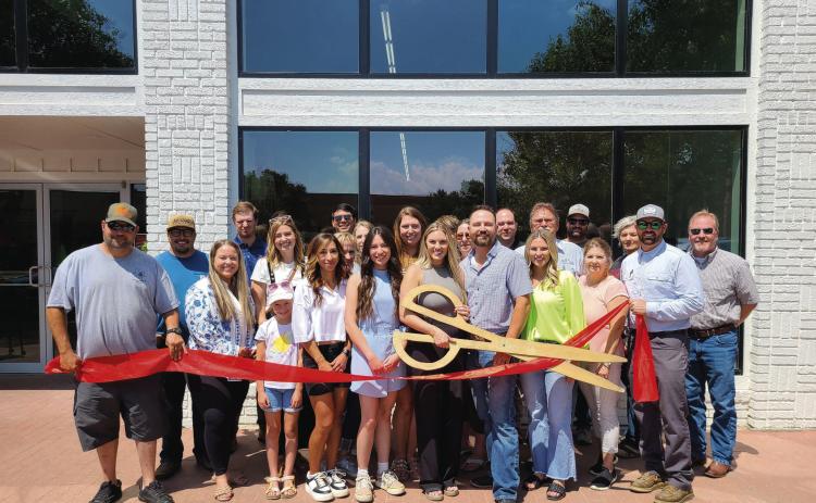 - Members of the Perryton-Ochiltree Chamber of Commerce, along with friends, family, staff, and well-wishers were on hand on July 19 for a ribbon-cutting ceremony for the Cut Collective at 310 S. Main in Perryton. The hair salon and clothing store is owned by Alissa and Byron Hoover.