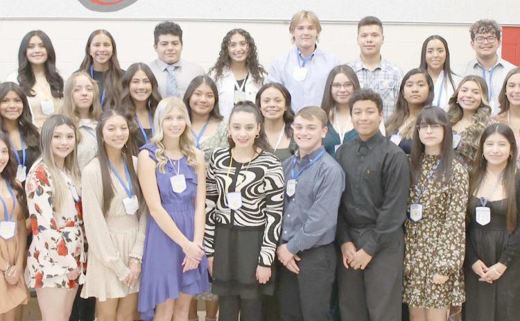 NHS INDUCTS NEW JUNIOR MEMBERS—