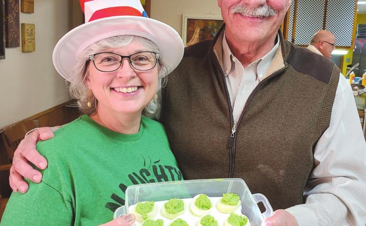 GREEN EGGS ON THE MENU