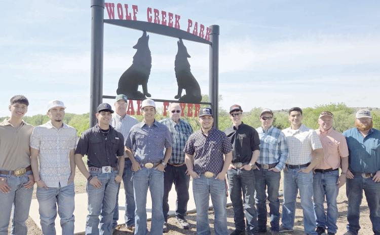 PHS WELDING CREATES NEW SIGN FOR WOLF CREEK PARK