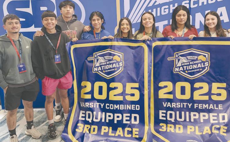 POWERLIFTERS TAKE THIRD AT NATIONALS