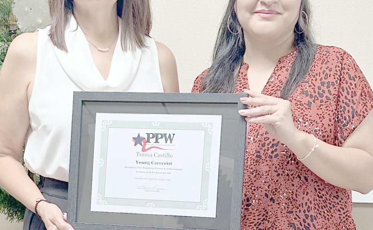 PPW member Susie Najera and Young Careerist Teresa Castillo