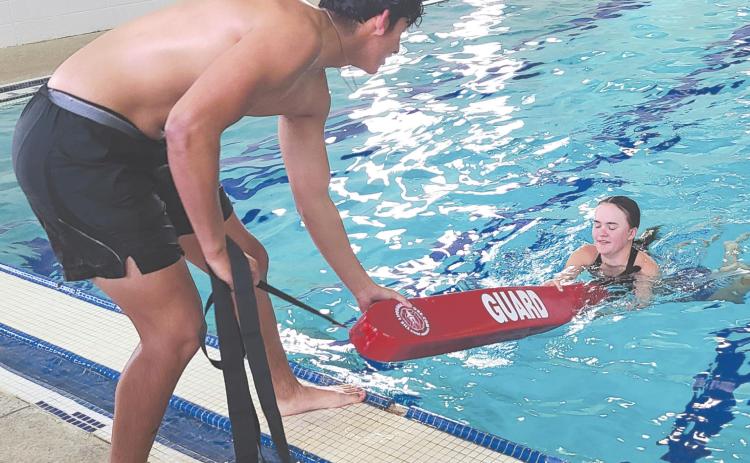LIFEGUARDS IN TRAINING