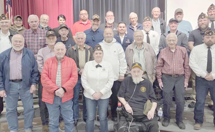 PERRYTON VETERANS RECOGNIZED AT PHS PROGRAM