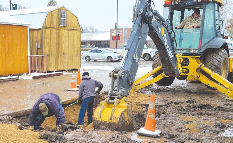 HARD WORK IN ROUGH CONDITIONS
