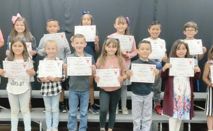 SECOND GRADE ART AWARDS