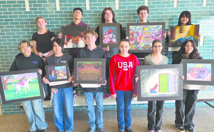 ART STUDENTS COMPETE IN ANNUAL CONTEST