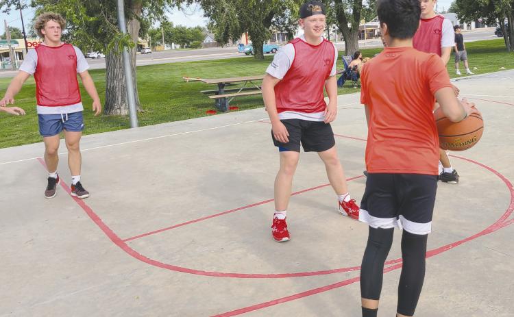 HOOPSTERS AT THE PARK