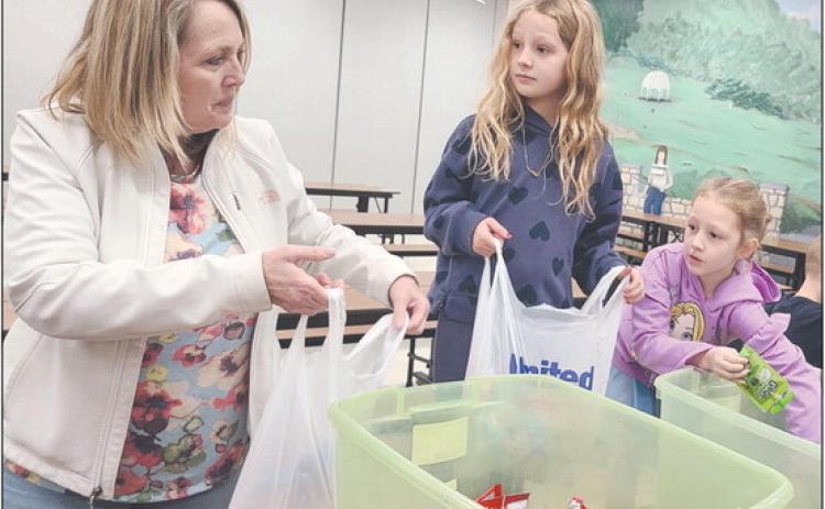 PROVIDING FOOD FOR HUNGRY KIDS