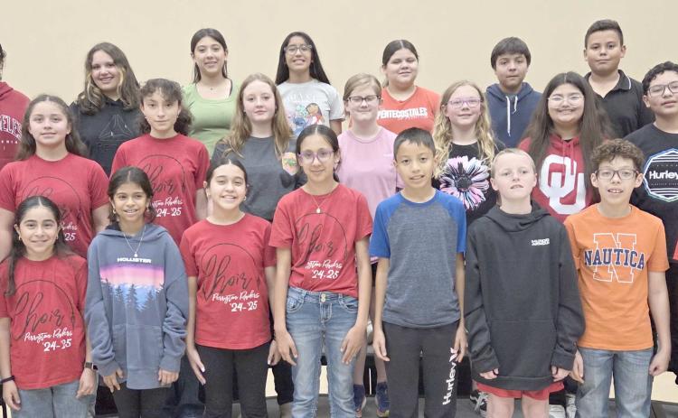SIXTH GRADE CHOIR PERFORMS AT SOLO AND ENSEMBLE
