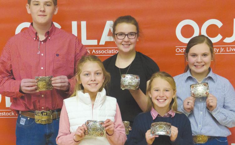 2022 GRAND CHAMPION WINNERS AT LIVESTOCK SHOW