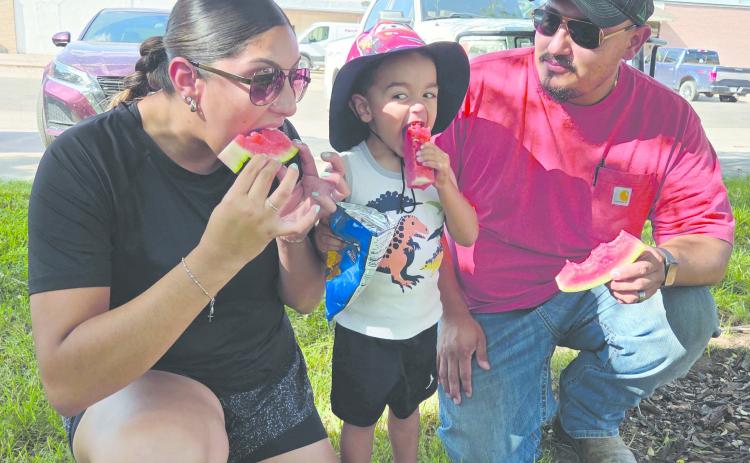 COLD TREATS AT THE BLOCK PARTY
