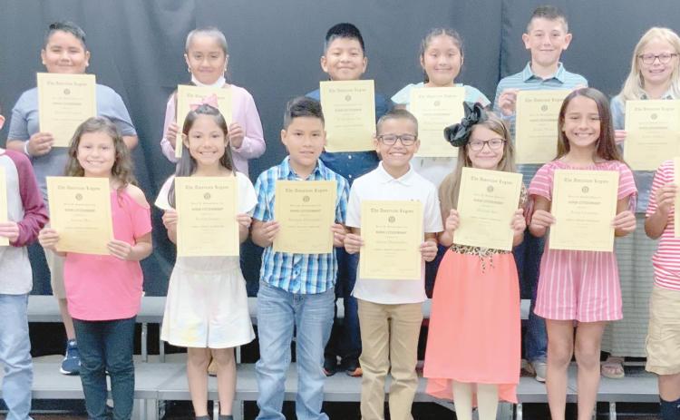 THIRD GRADE CITIZENSHIP