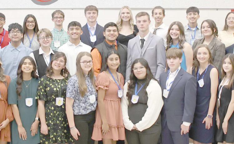 NHS ANNOUNCES NEW SOPHOMORE INDUCTEES