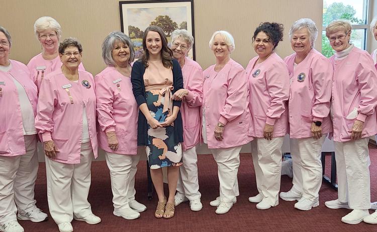 PINK LADIES WELCOME DR. O’BIERNE