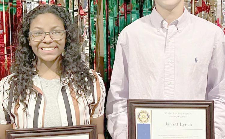 Tiana Hill and Jarrett Lynch
