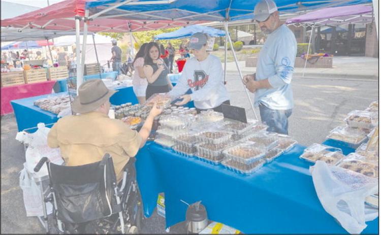 Local residents have been turning out for the Ochiltree County Farmers Market every Saturday for their pick of homemade bread and pastries, handmade crafts and quilts, farm-fresh vegetables, and much more. But time is running out for those wanting to stop by; the last day of the Farmers Market will be Saturday, Sept. 13.