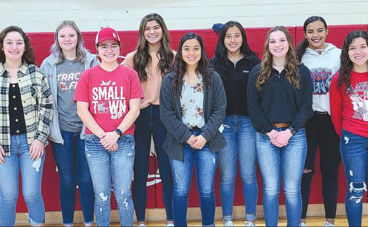 PHS BASKETBALL GIRLS MAKE ACADEMIC ALL DISTRICT LIST