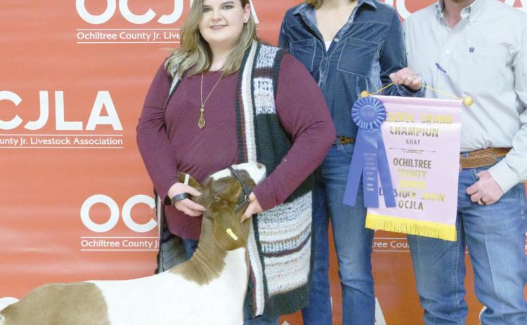 RESERVE GRAND CHAMPION GOAT
