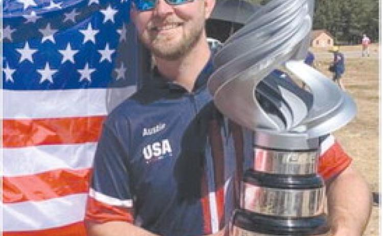BUSCHMAN WORLD CHAMP Austin Buschman, a former Farnsworth resident, took first place in August at the Precision Rifle World Cup 2022, a competition administered by the International Precision Rifle Federation. The competition took place in Bitche, France, a small community on the German border on Aug. 6-12. Buschman scored 159 impacts out of a total of 175 shots to take the titles of World Champion and Open Division Champion.