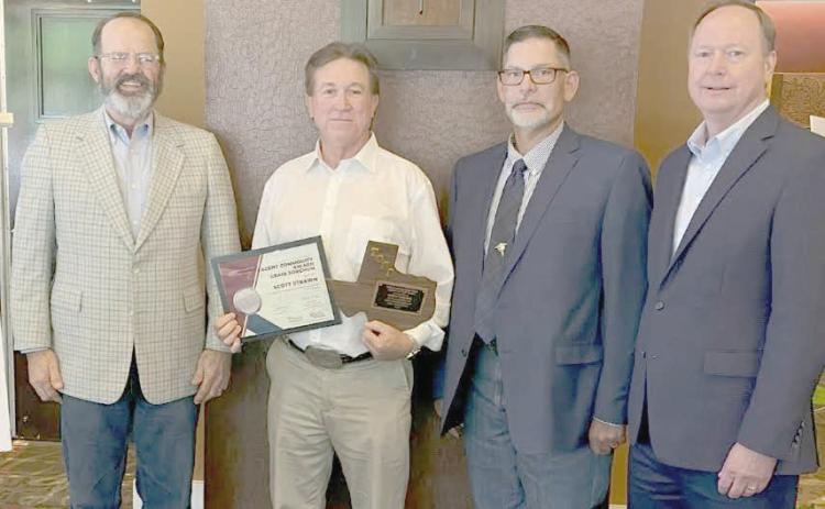 STRAWN AWARDED COUNTY AGENT OF YEAR—