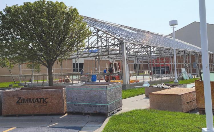 FPC GREENHOUSE TORN DOWN