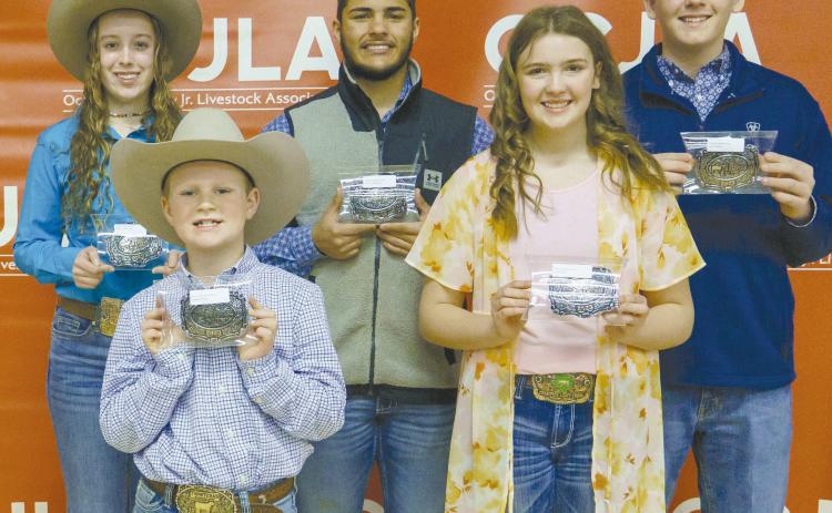 2023 GRAND CHAMPION WINNERS AT LIVESTOCK SHOW