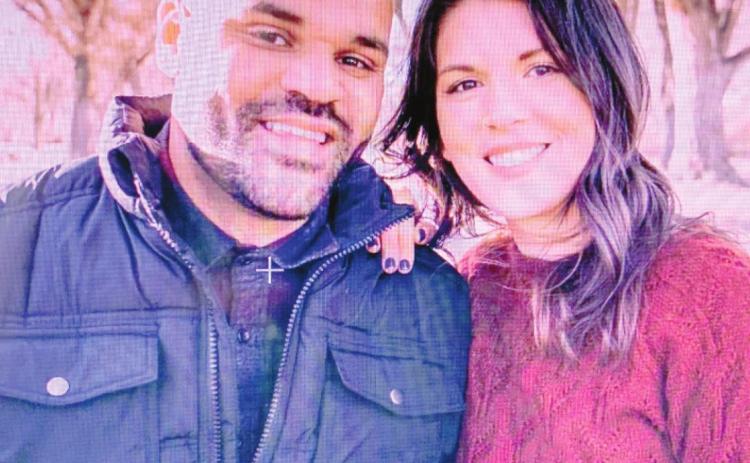 Halie Herbert and fiance Jeremy Harrison