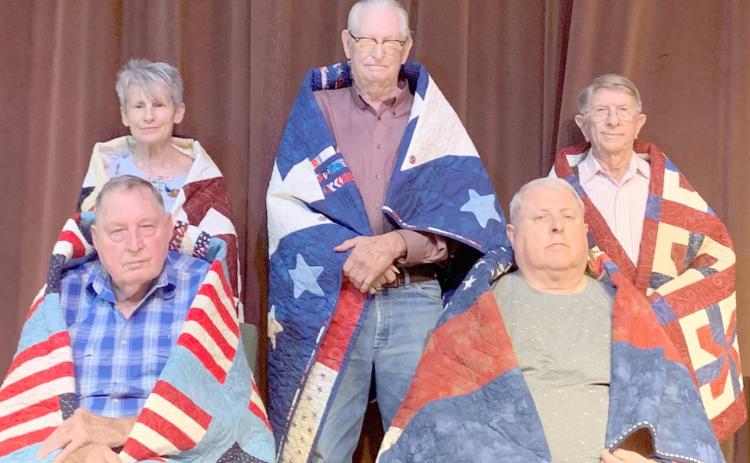 Quilts of Valor presented to 19 area veterans