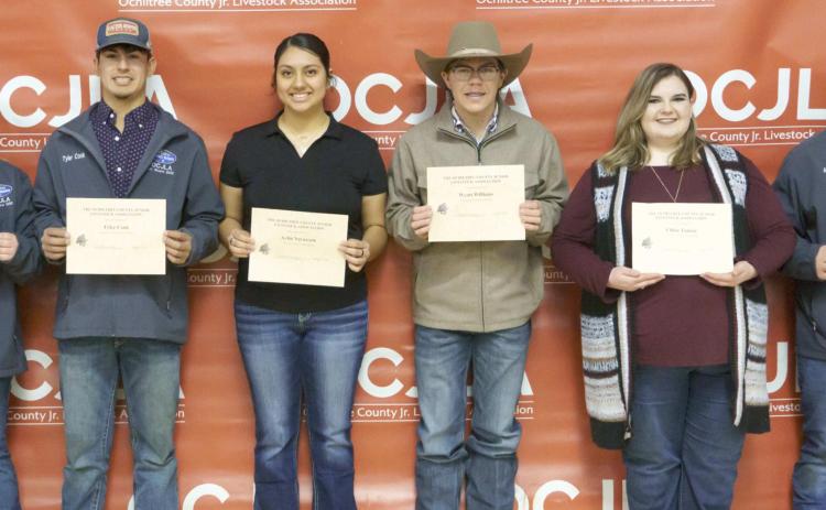 OCJLA SCHOLARSHIP RECIPIENTS