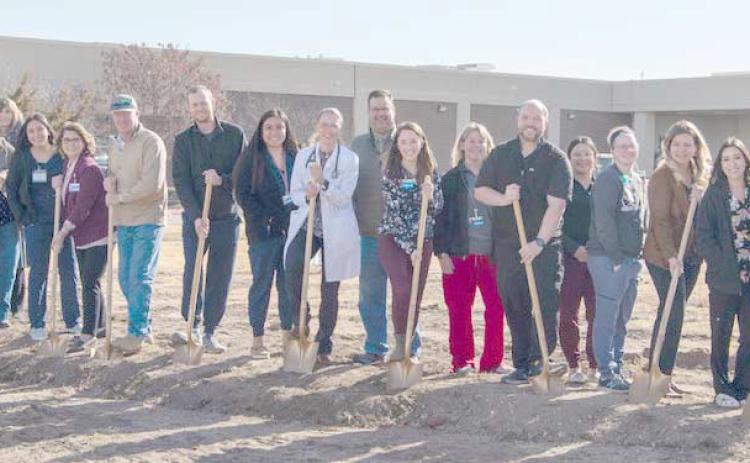 GROUNDBREAKING CEREMONY FOR NEW CLINIC