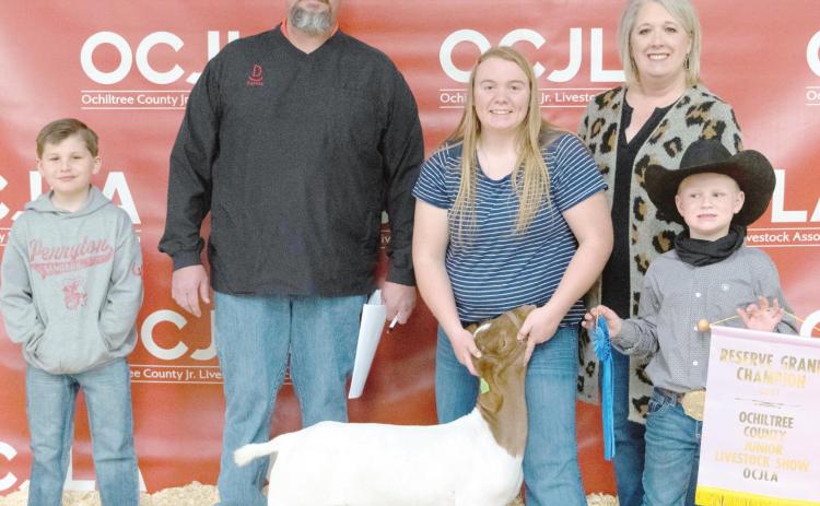 RESERVE GRAND CHAMPION GOAT