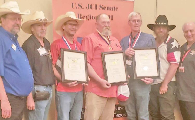 LOCAL JAYCEES AWARDED JCI SENATORSHIPS