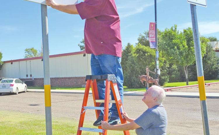 NEW SIGNS AT MUSEUM OF THE PLAINS