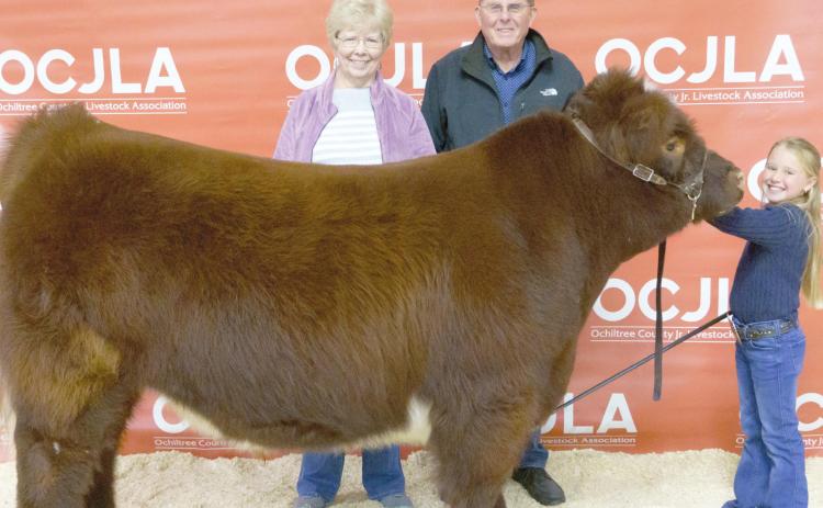 RESERVE GRAND CHAMPION STEER