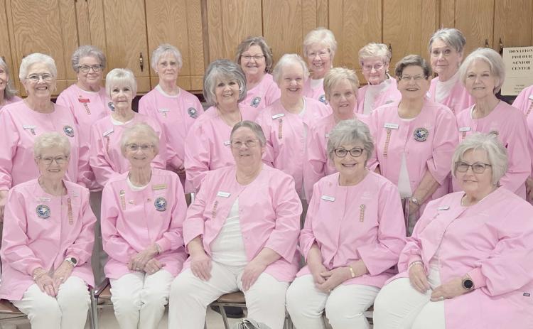 PINK LADIES HOLD ANNUAL VOLUNTEER