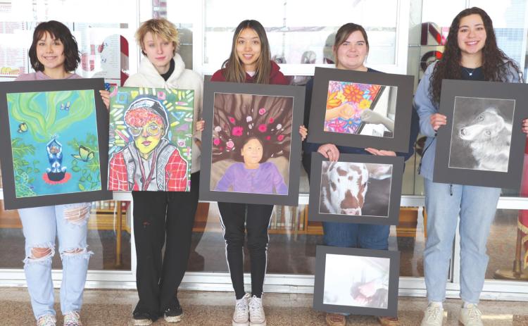 PHS ART STUDENTS WIN IN WOODWARD
