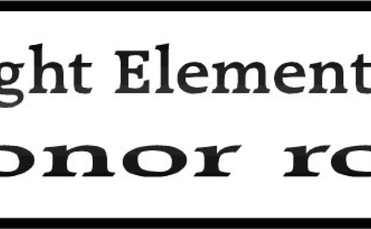 Wright Elementary Honor Roll