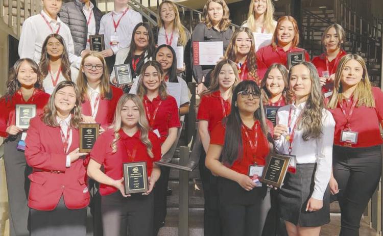 FCCLA STUDENTS COMPETE IN LUBBOCK