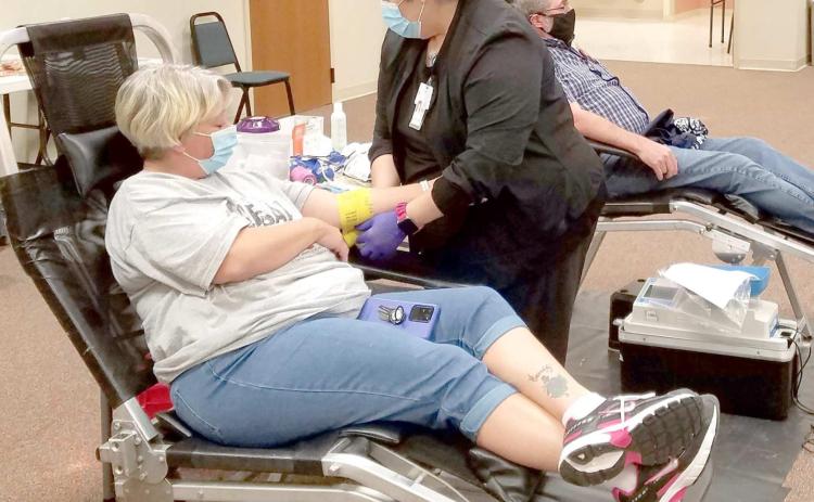 PERRYTON DONORS SURPASS BLOOD DRIVE GOAL