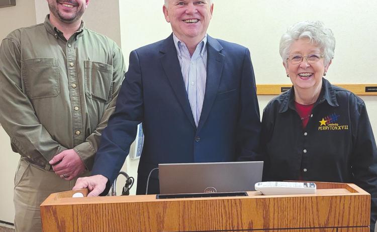 DURKIN SPEAKS AT LEADERSHIP PERRYTON SERIES