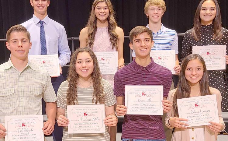 BEST CITIZENS AT PHS