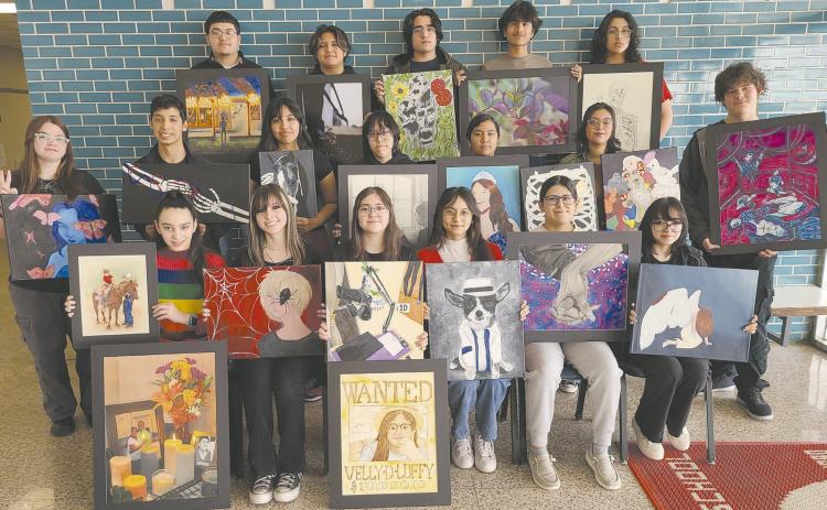 PHS ART STUDENTS COMPETE AT EVENT