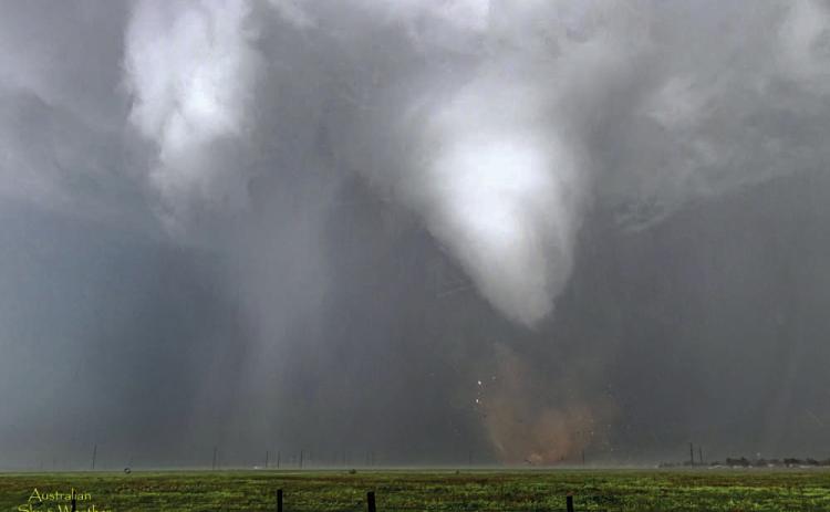 MULTI-VORTEX STORM SLAMS PERRYTON
