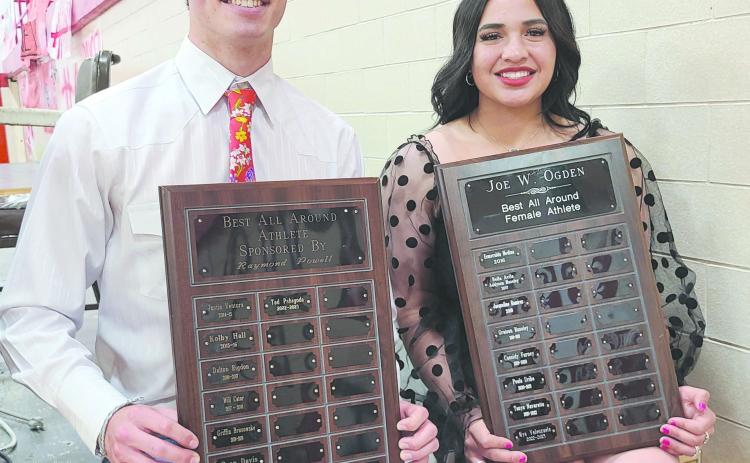 TOP HIGH SCHOOL ATHLETES HONORED