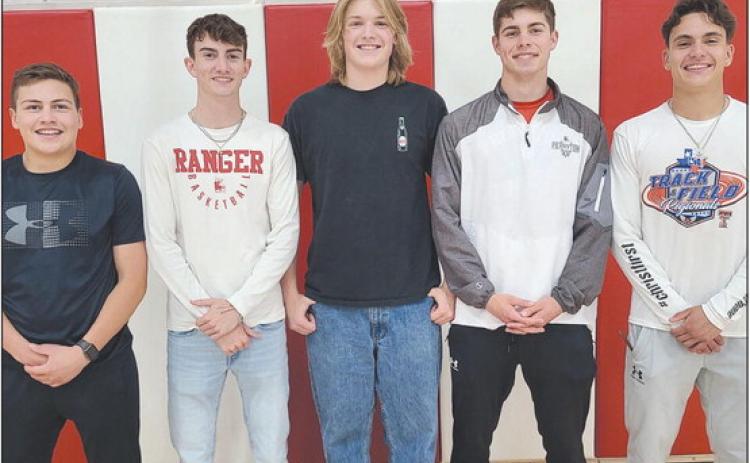 PHS BASKETBALL BOYS MAKE ACADEMIC ALL DISTRICT