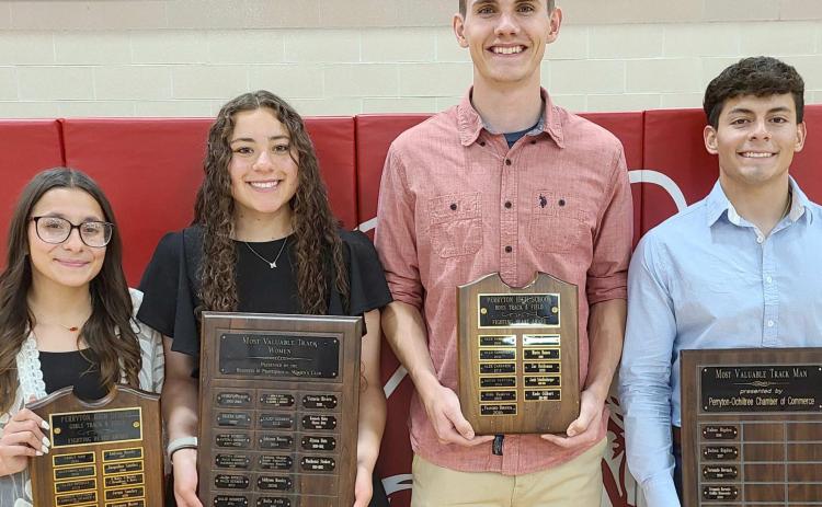 TOP HONORS FOR PHS TRACK
