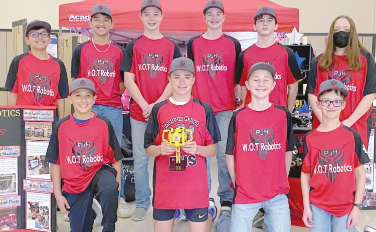 PJH robotics takes top honors in competition