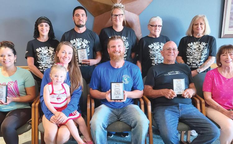 RECOGNITION FOR WINNERS OF PARADE
