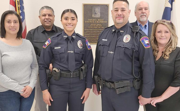 NEW OFFICERS SWORN IN